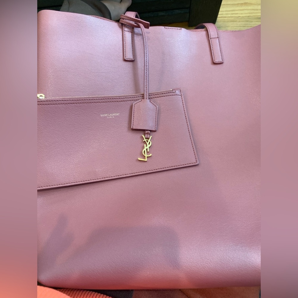 Cute pink YSL shoulder bag